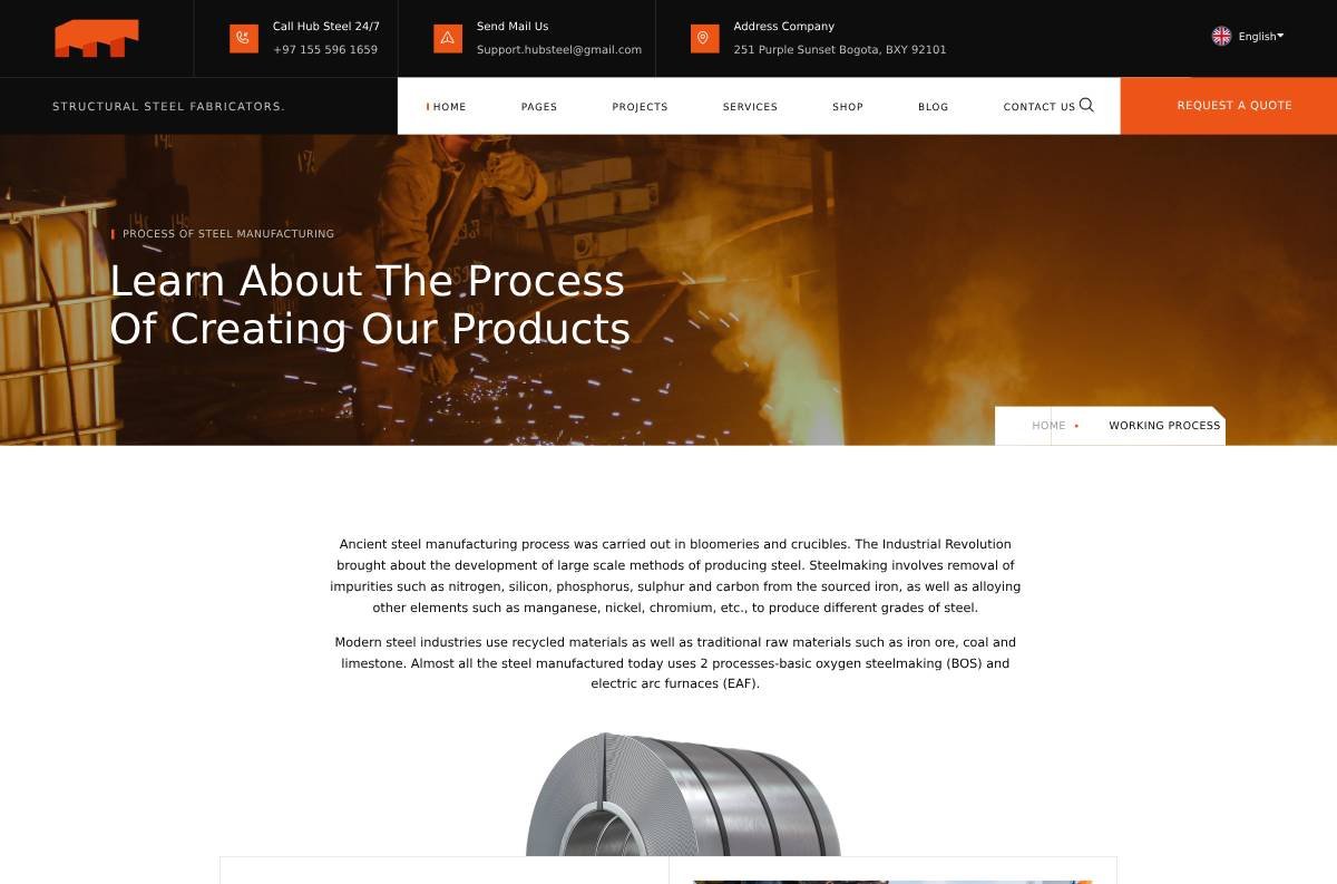 working process