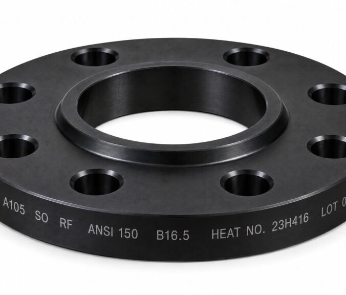 Flange Slip-On RF Carbon Steel A105 6 inch ANSI 150 ASME B16.5