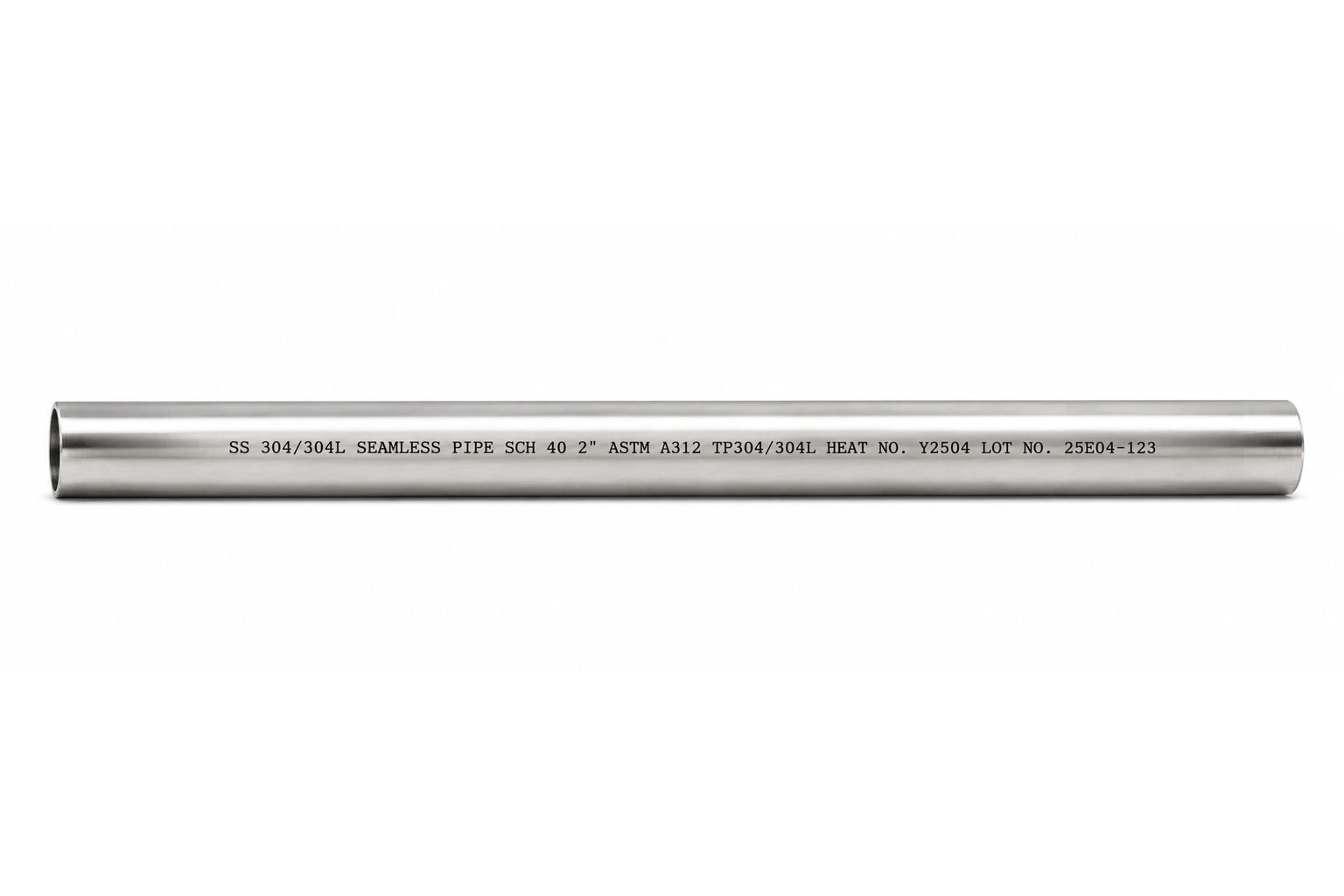 Pipa Seamless SS 304 304L - tampak lurus