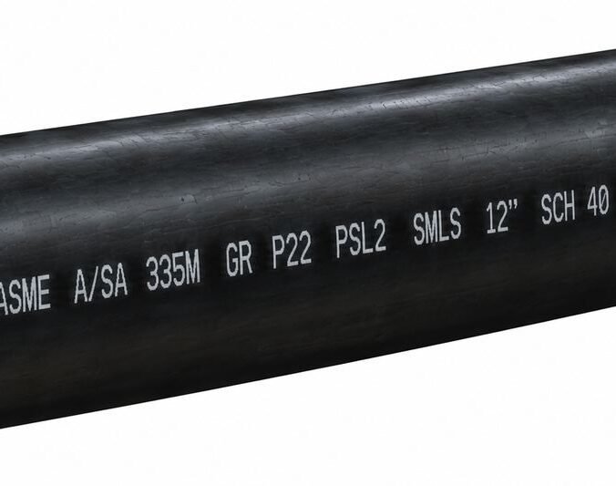 Pipa Seamless ASTM A335 P22 - tampak sudut